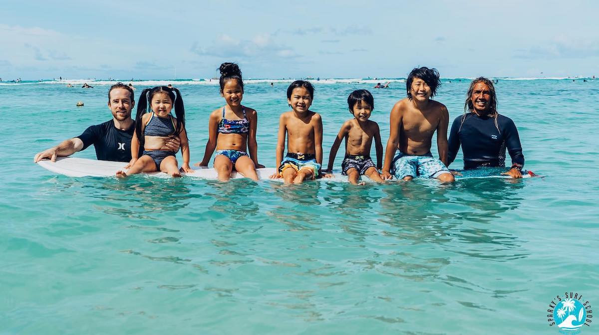 Fun Surfing Lesson Waikiki Beach